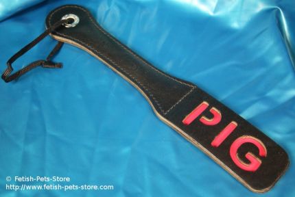 Lederpaddle 'Pig'