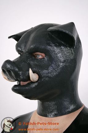 Latex Mask Wild Boar