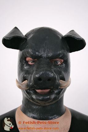 Latex Mask Wild Boar
