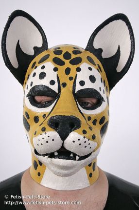 Latexmaske Jaguar