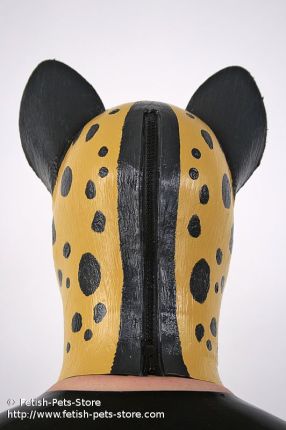 Latexmaske Jaguar