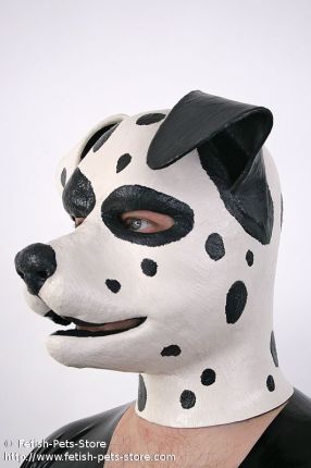 Latexmaske Dalmatiner