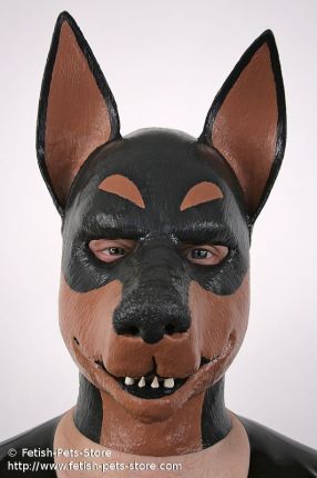 Latex Mask Doberman