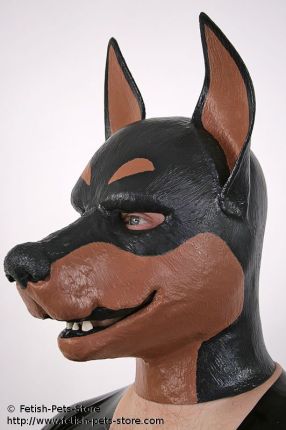 Latex Mask Doberman