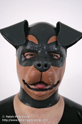 Latex Mask Rottweiler
