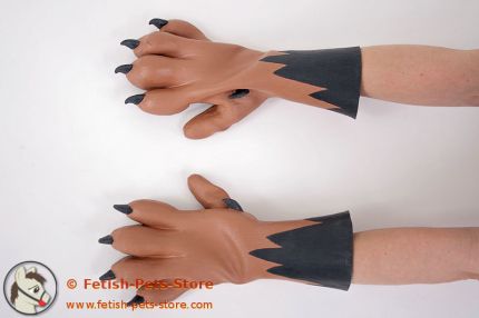 Latex Dog Paws Rottweiler