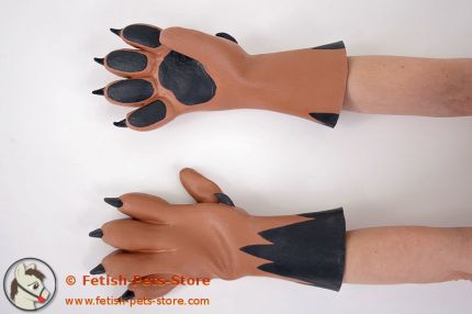 Latex Dog Paws Rottweiler