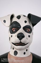 Latex Mask Dalmatian