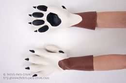 Latex Dog Paws Boxer
