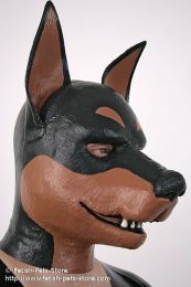 Latex Mask Doberman