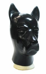 Anatomische Latex Hundemaske