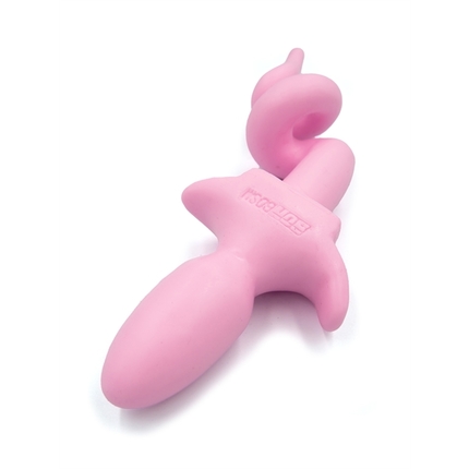 Pig Tail Pink Butt Plug
