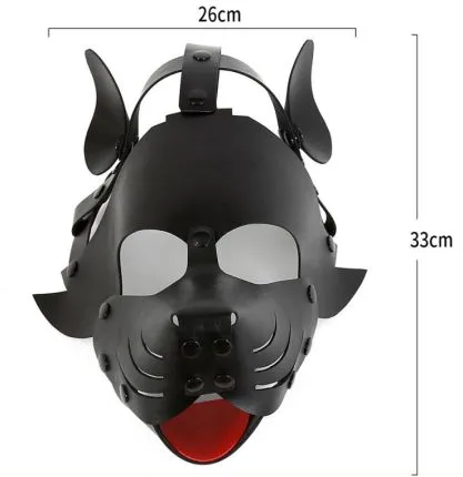 Pup Mask Faux Leather