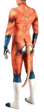 Catsuit Wild Dog orange