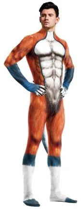 Catsuit Wild Dog orange