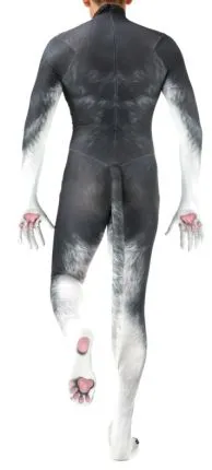 Catsuit Husky grau