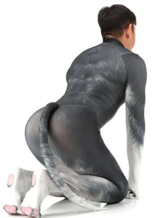 Catsuit Husky grau