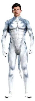 Catsuit Husky Blue-Gray