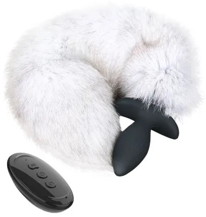 Vibrierender Kunstfellschwanz