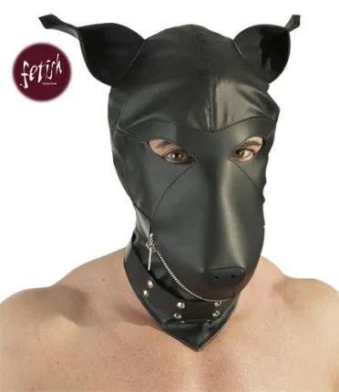 Einfache Hundemaske