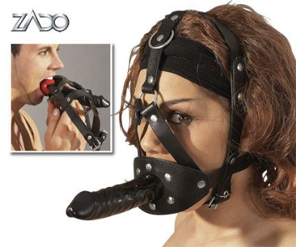 Head Harness with Dildo