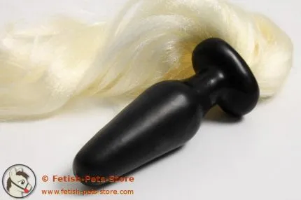 Hellblonder Ponyschweif mit Plug