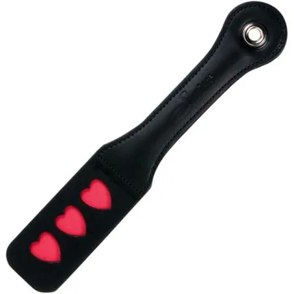 Lederpaddles &quote;Herzen&quote;