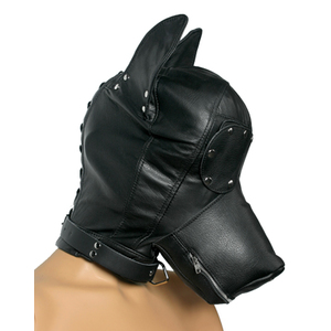 Ultimate Leather Dog Mask
