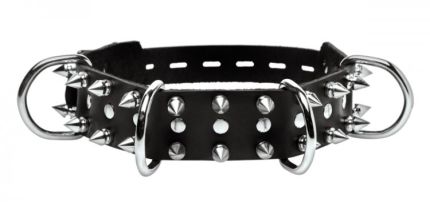 Heavy Spiked Dog Collar