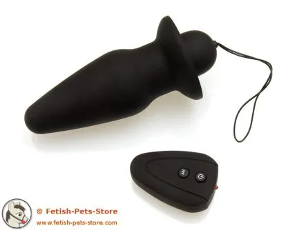 Silikon-Plug groß mit Funksteuerung