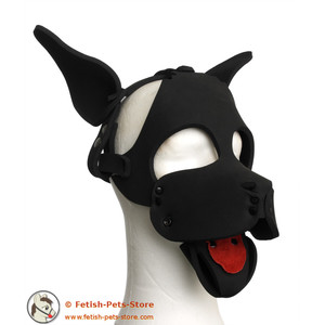 Neoprene Dog Hood with Removable Muzzle