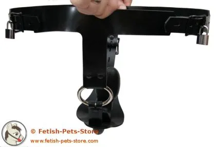 Dog Tail Rubber Harness