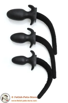 Hündchenschwanz mit Fellüberzug