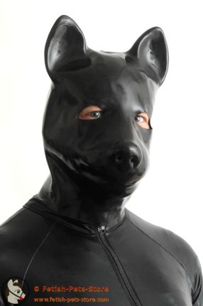 Latex Mask Dog