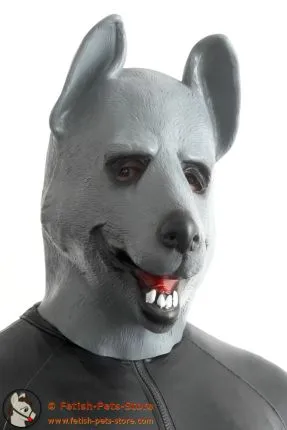 German Shepherd Colored Mask