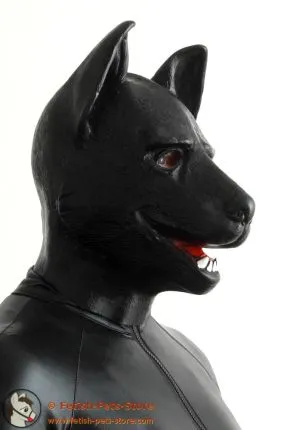 German Shepherd Colored Mask