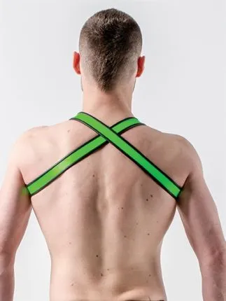 Harness X-Back Premium Neon Grün