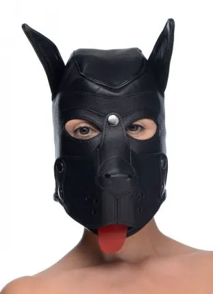 Leder Maske Puppy