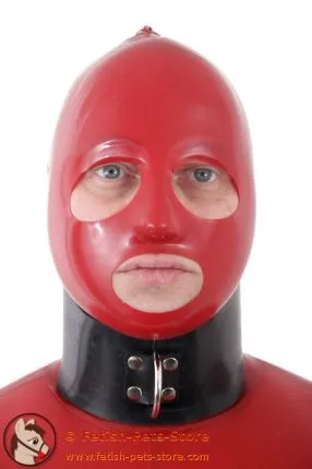 Breites Halsband Gummi