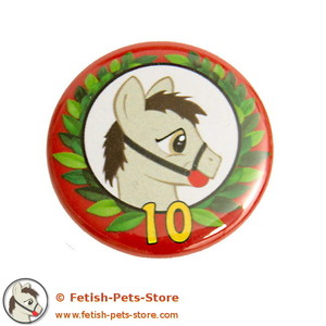 10 Years Anniversary Petty Button small