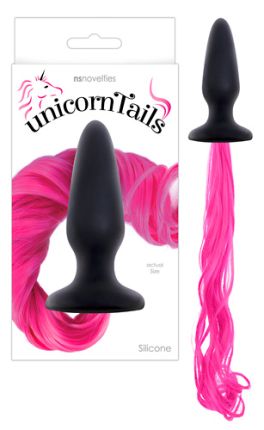 Anal Butt Plug with Unicorn Tail