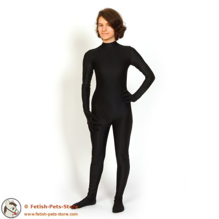 Cat Suit Lycra, Zip front