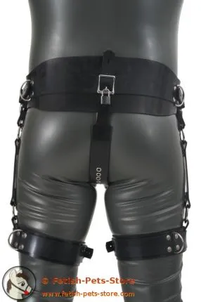 Plugzwangsgurt mit Fesseln