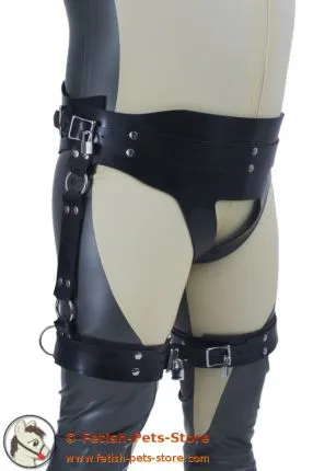 Plugzwangsgurt mit Fesseln