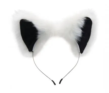 Ears and Tail Set White