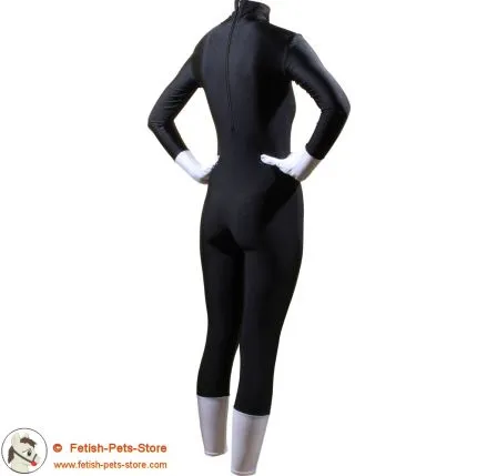 Catsuit mit abgesetzten Händen/Füßen