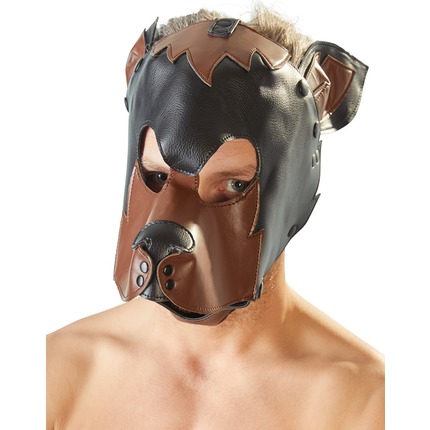Hundekopf Maske