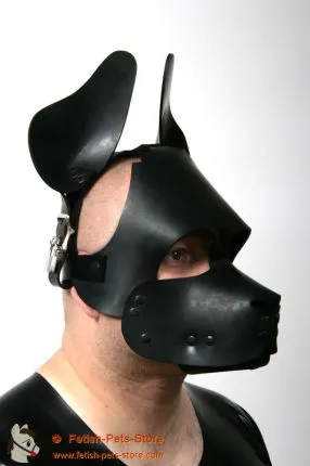 Rubber Dog Mask Deluxe