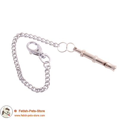 Dog Whistle  with Chain