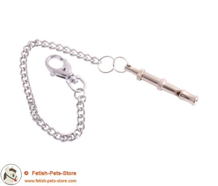 Dog Whistle  with Chain